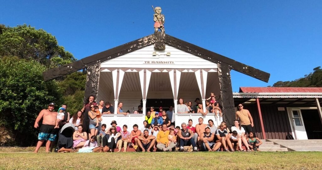 Mountain whānau wānanga at Te Rawhiti Marae in Jan 2020